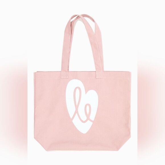 Ellie Activewear Limited Edition Blush Canvas Tote Bag - Picture 1 of 3